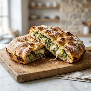 Schiacciata scarole