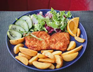 Schnitzel de Porco com Molho à Escolha