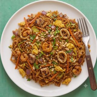 Seafood kottu