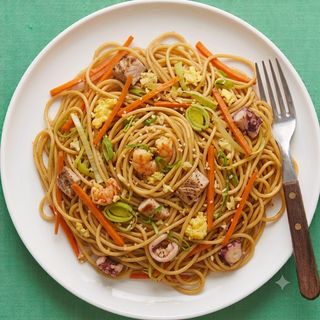 Seafood noodles