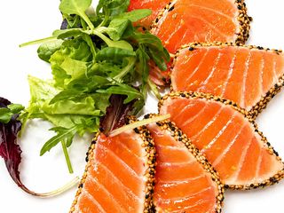 Tataki salmone