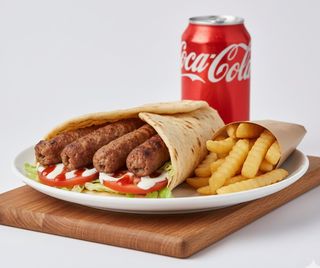 Seek kebab wrap menù 