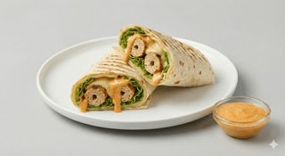 Seekh wrap piadina