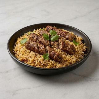 Seikh kebab biryani