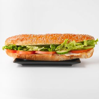 Vegetarjanski pizza sendvič