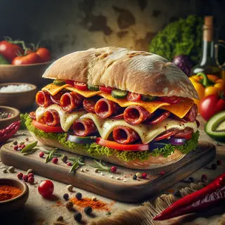 Sendvič Ciabatta sa kulenom