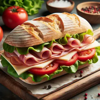Sendvič Ciabatta sa šunkom