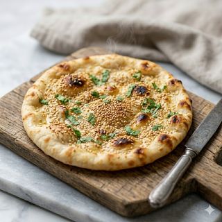 Sesam seed naan