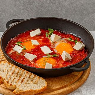 Классическая шакшука/ Shakshuka Clasică