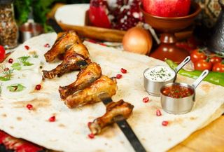 Шашлык из куриной голени (350г)