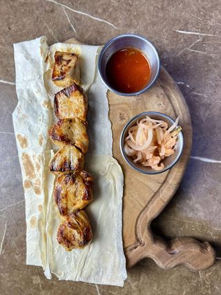 Шашлык из куриной грудки (220г)