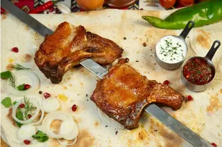 Шашлык из свиной корейки (350г)