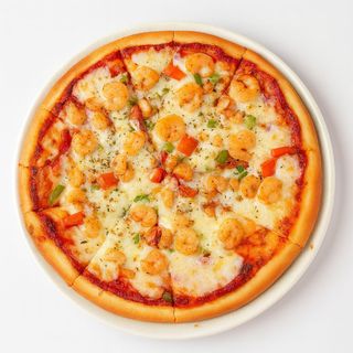 Shrimp pizza