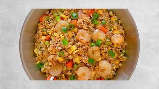 Shrimp fried rice