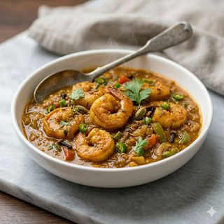 Shrimps masala