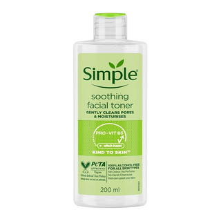 SIMPLE SOOTHING FACIAL TONER 200ML