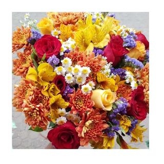 Simple Yellow Flower Bouquet