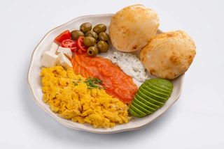 Скрэмбл с лососем (380г)