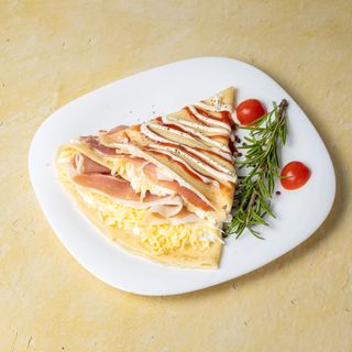 Slana palačinka sa pršutom - Mala