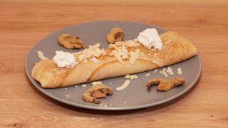 Slana palačinka sirno gljivični Džez