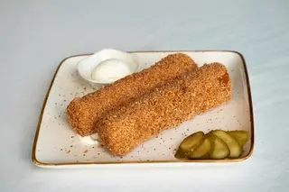 Slane palačinke s pilećim musom u Panko prezli