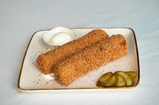 Slane palačinke s pilećim musom u Panko prezli