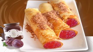 Slatka palačinka od pekmeza od šljiva domaći