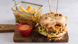 Sloppy joe burger
