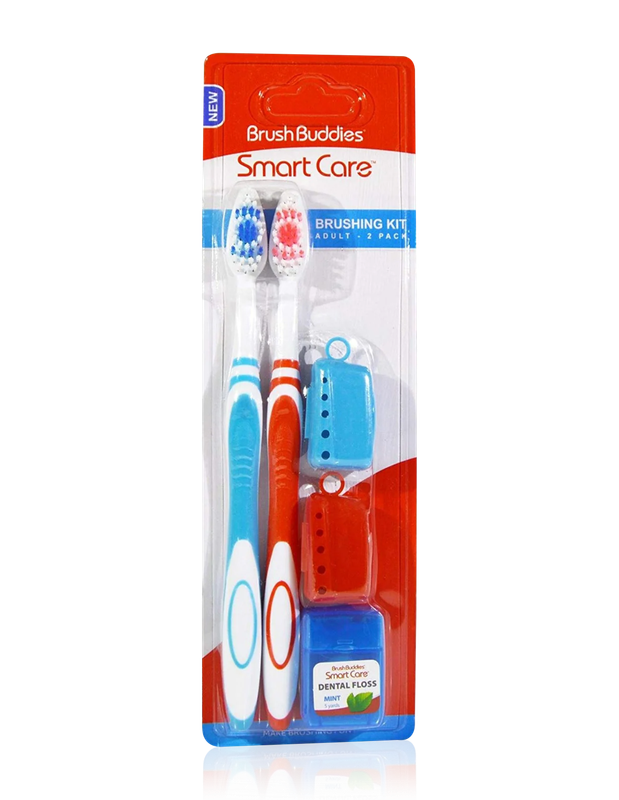 Brush Buddies Smart Care Mint Toothbrush, Adult