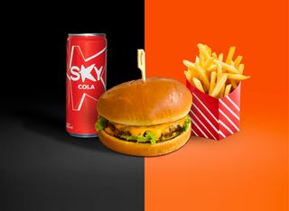 Classic smash burger Meal