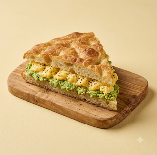 Smashed avocado & eggs