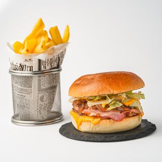 Burger Smoked Pepper Jack