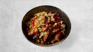 Smoked pork fried rice