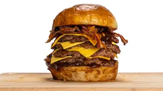 Smokehouse double double burger