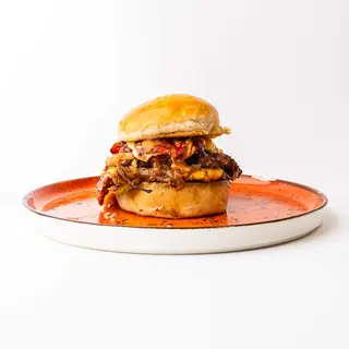 Smokey Vepar BBQ burger
