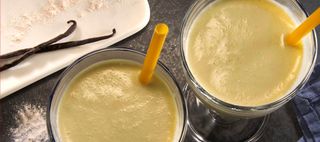 Smoothie proteico alla vaniglia