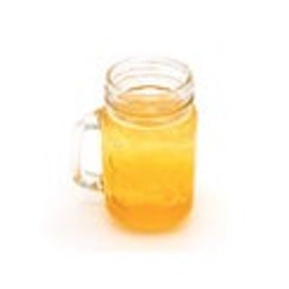 Soda alla pesca con gelatina di aiyu