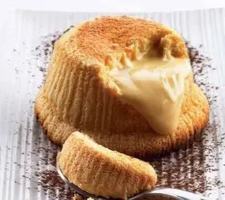Souffle cioccolato bianco