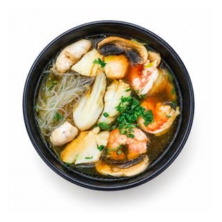 Soupe Chinoise Aux Fruits De Mer