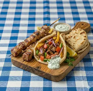 Souvlaki di maiale