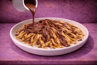 Palačinak spaghetti Nutella