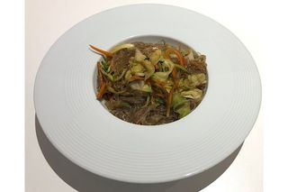 Spaghetti di soia con verdura（素粉丝）