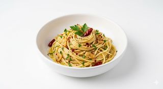 Spaghetti aglio, olio, peperoncino