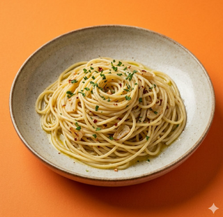 Spaghetti aglio e olio