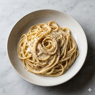 Spaghetti cacio e pepe