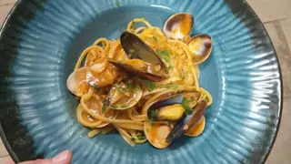 Spaghetti con le cozze