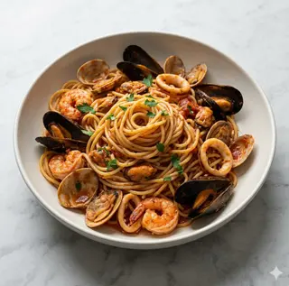 Spaghetti ai frutti di mare