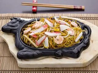 61.Spaghetti alla piastra