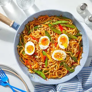 Spaghetti And Egg