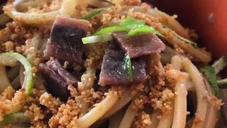 Spaghetti alici del Cantabrico
